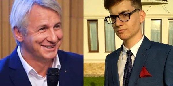 Teodorovici si elevul Alin Popoviciu