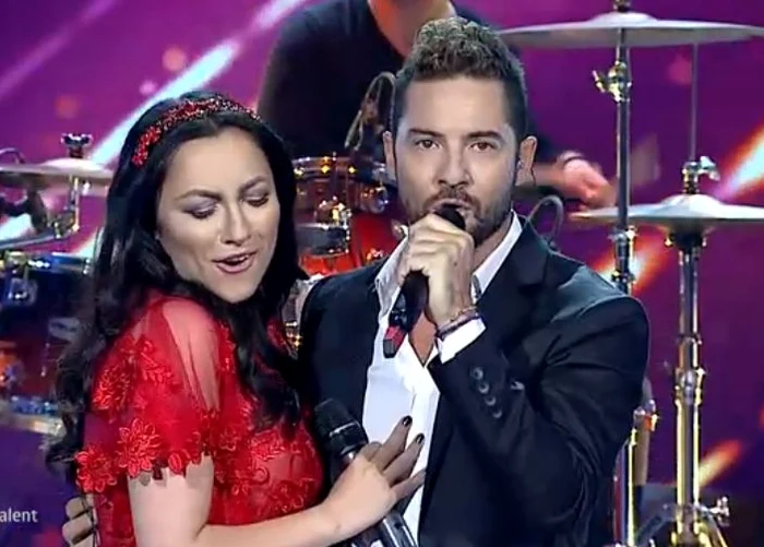 Bisbal și Andra au făcut show la "Românii au talent"