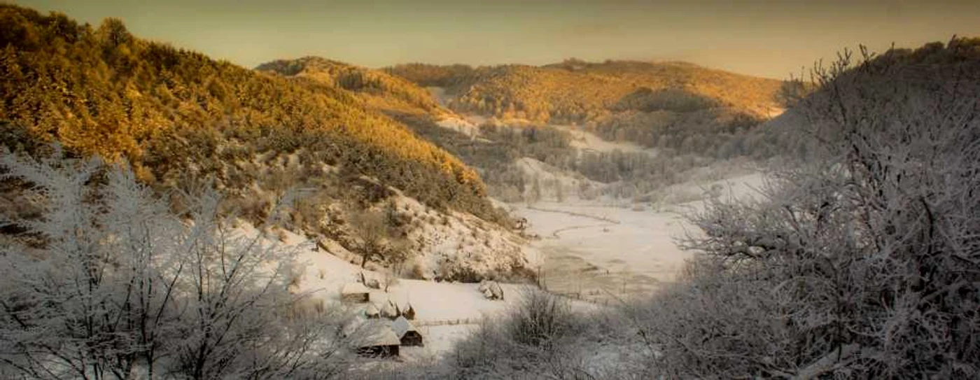 Iarna în Parcul Natural Grădiştea Muncelului - Cioclovina. FOTO: Remus Suciu.  15