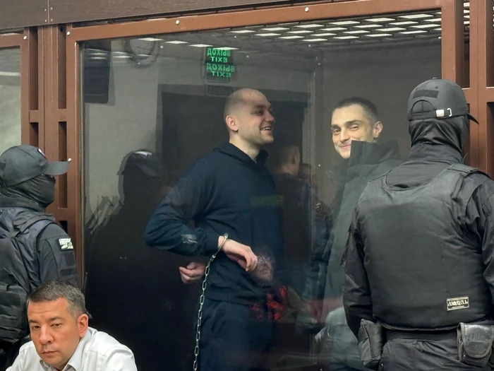 Fotografie de la procesul din Rostov-pe-Don. FOTO: X / @MamedovGyunduz