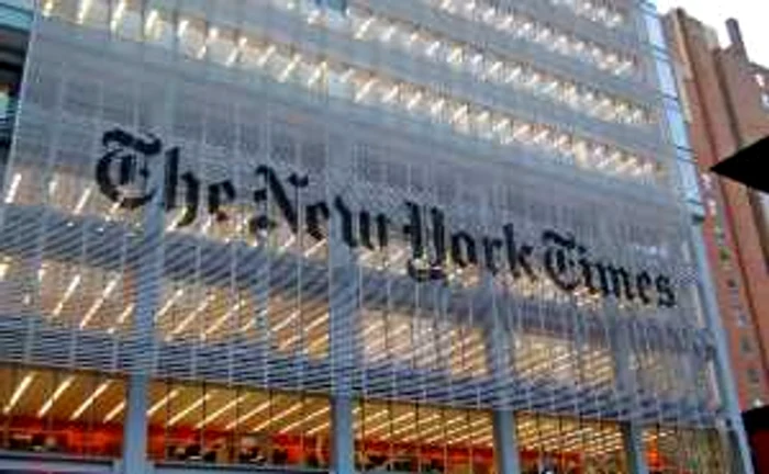 Pe lista instituţiilor media a serviciilor secrete britanice s-a aflat şi The New york Times FOTO Arhivă