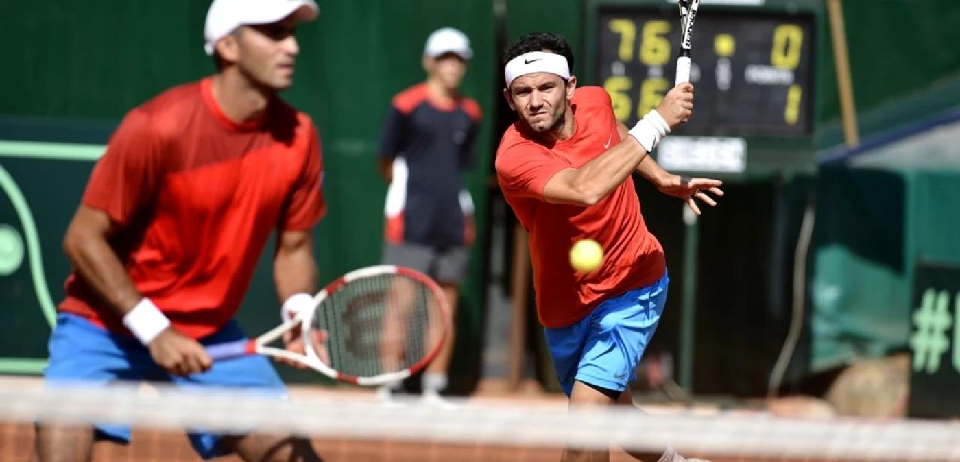 horia tecau si florin mergea FOTO laurentiu mich/mediafax