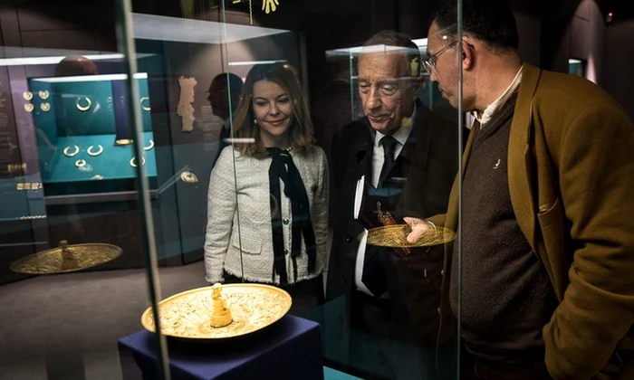 Președintele Portugaliei a admirat vestigii descoperite în România, într o expoziție deschisă la Lisabona / FOTO jpeg
