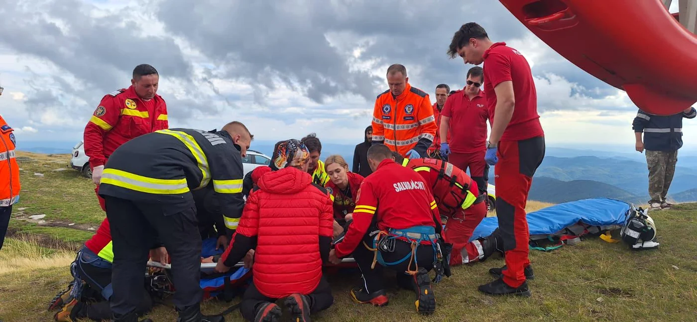Tragedia a avut loc în zona montană Portăreasa FOTO Salvamont Argeș