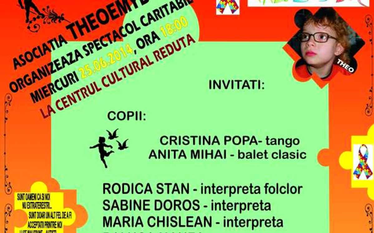 Accesul va spectacol se face pe bază de invitaţie.