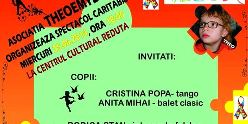 Accesul va spectacol se face pe bază de invitaţie.