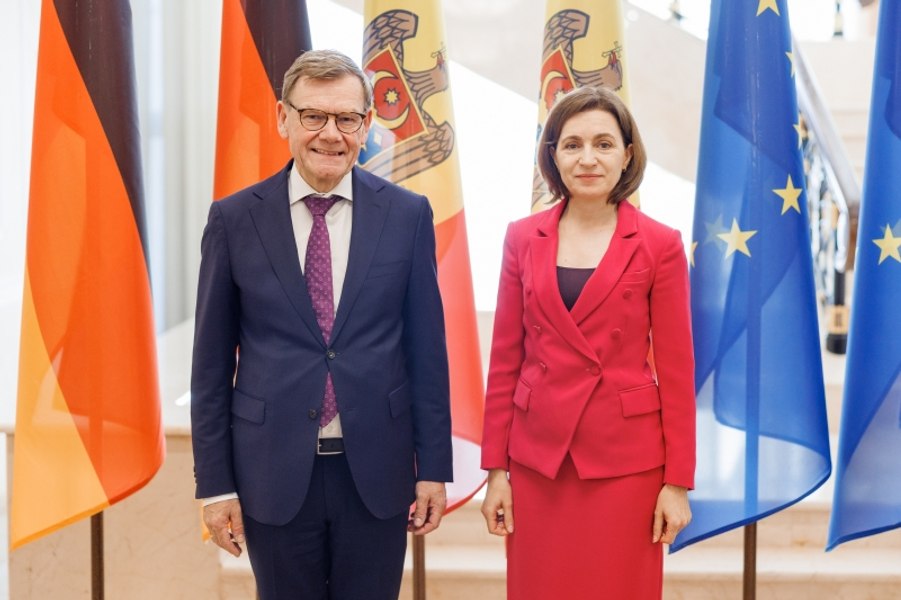 Șeful diplomației de la Berlin, în prima vizită la Chișinău: discuții cu Maia Sandu despre alegerile parlamentare