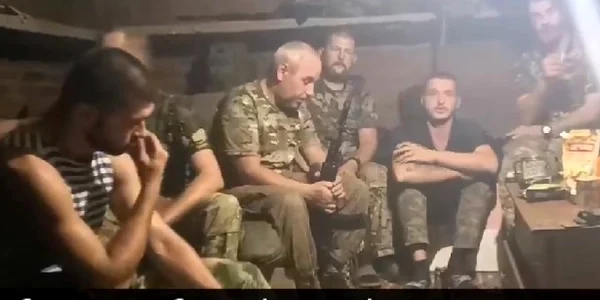 Soldați ruși în Herson FOTO Captură X jpg