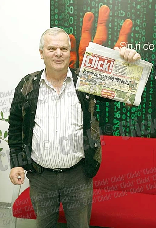 Nicolae Rada (61 de ani) a câştigat 200 de lei la concursul nostru (Fotografii: Click!)