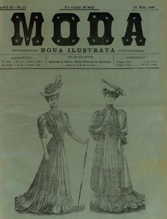 Revistă ilustrată, de la începutul secolului al XX-lea. FOTO: Arcanum