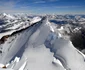 Marius Albu pe Dufourspitze (4.634 metri), cunoscut și sub numele de Punta Dufour