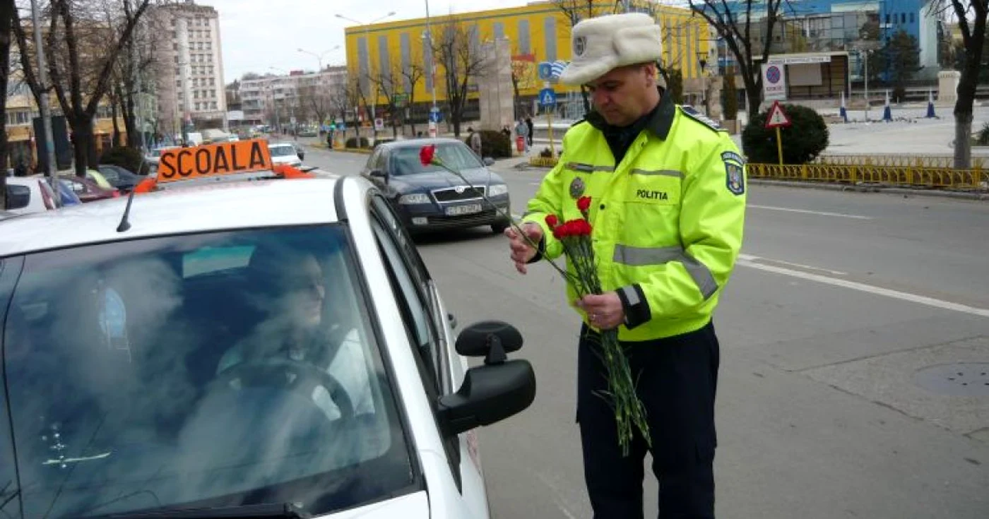 Flori pentru şoferiţe