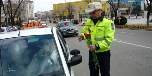 Flori pentru şoferiţe