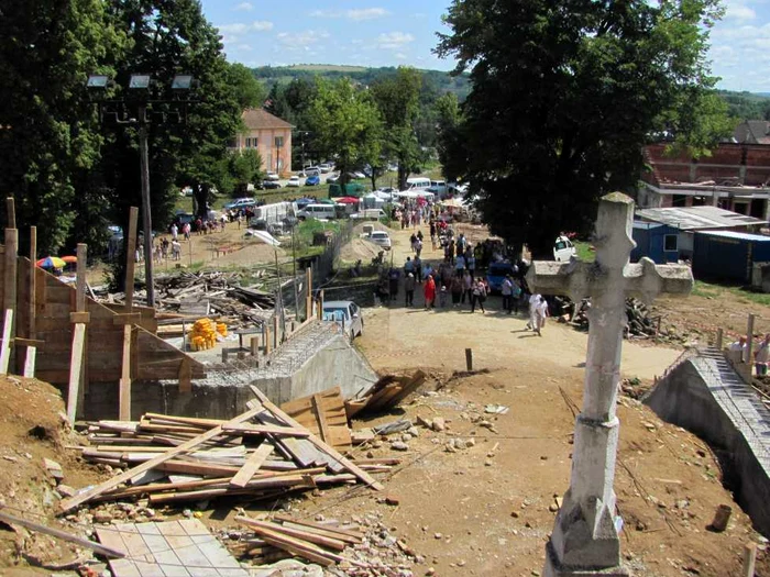 Reparaţii la Bazilica Maria Radna Foto