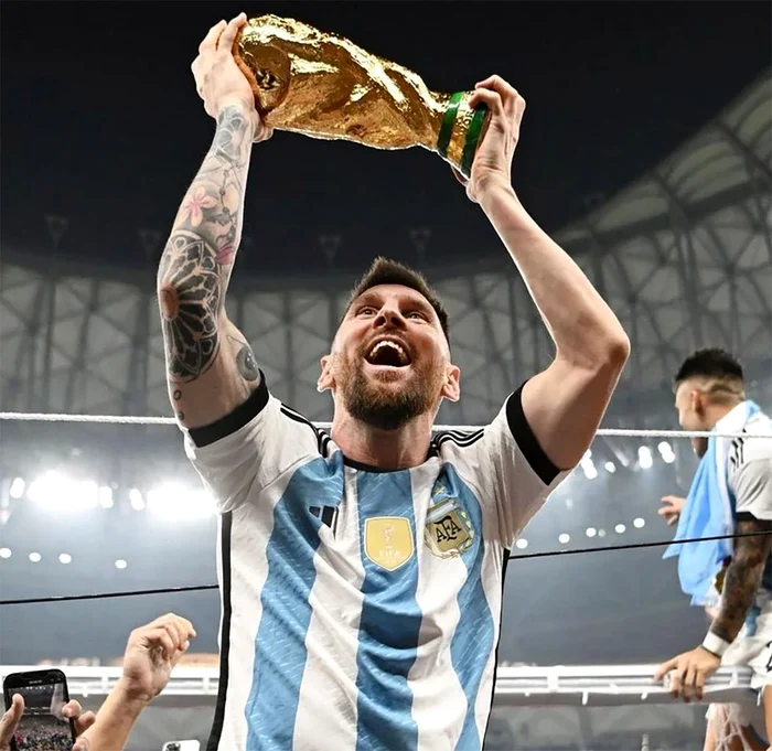 Lionel Messi este încă favorit pentru câștigarea Balonului de Aur. Foto Getty images