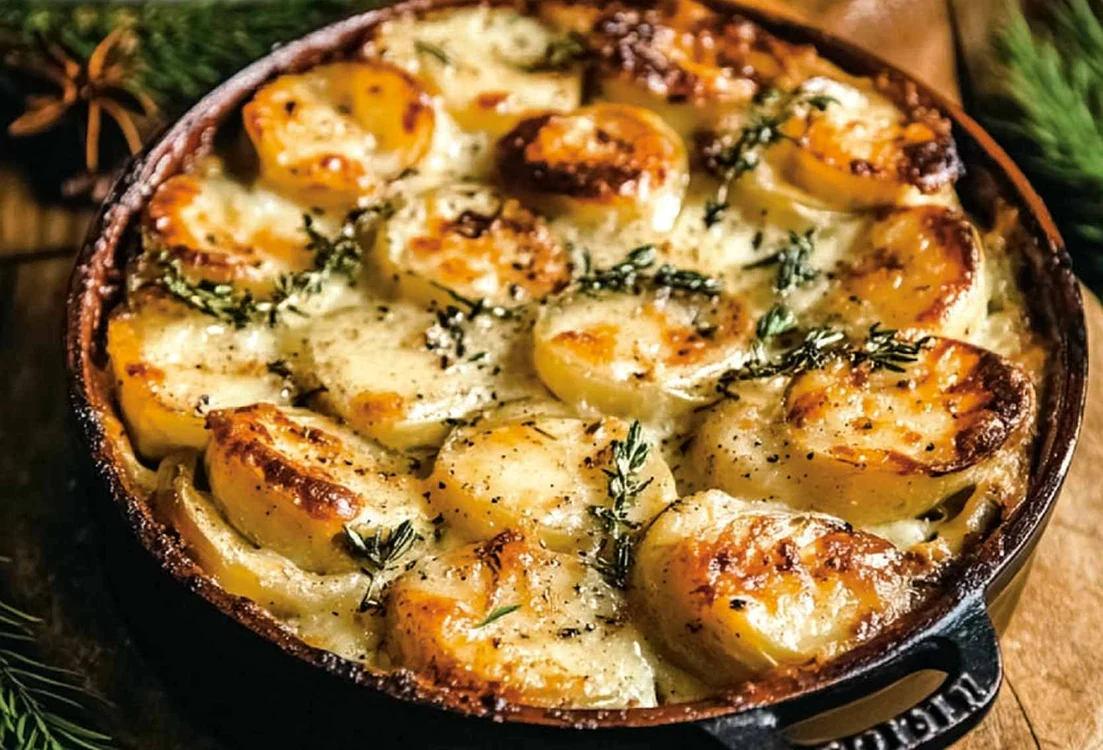 cartofi gratinati cu ierburi aromatice jpg