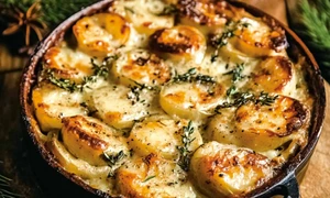 cartofi gratinati cu ierburi aromatice jpg