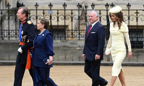 Regina Rania la încoronarea regelui Charles, Getty (4) jpg