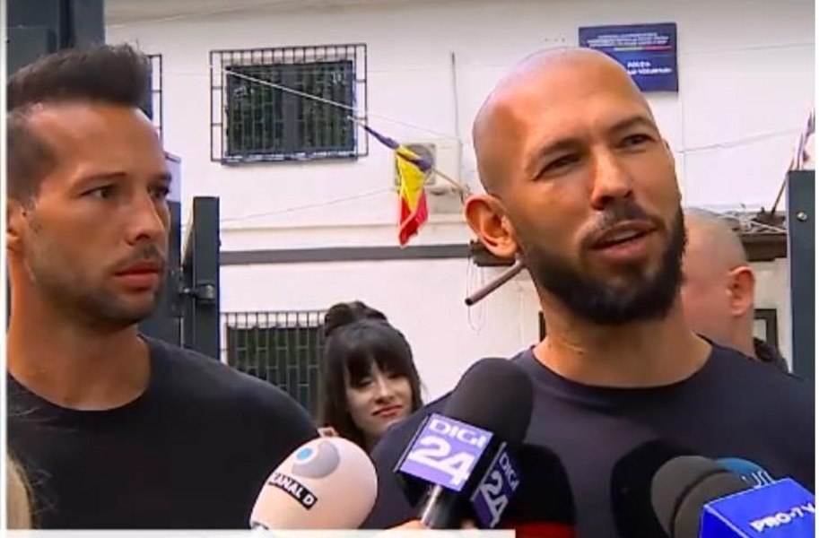 Andrew și Tristan Tate s-au întors în România. Declaraţii ironice, după semnarea controlului judiciar