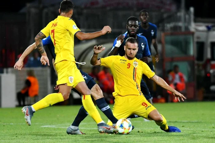 Puscas nu a marcat, dar a fost unul dintre cei mai buni români în remiza cu Franța de la Europenele U21