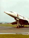 Avionul Tu-144 prăbușit la Paris, cu o zi înainte de catastrofă (foto: P.L THILL / Wikimedia Commons) 