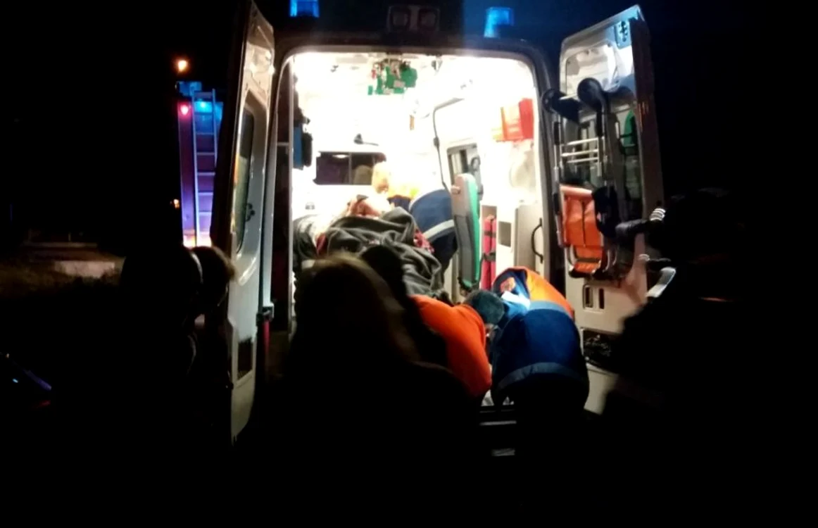 O persoană a suferit arsuri