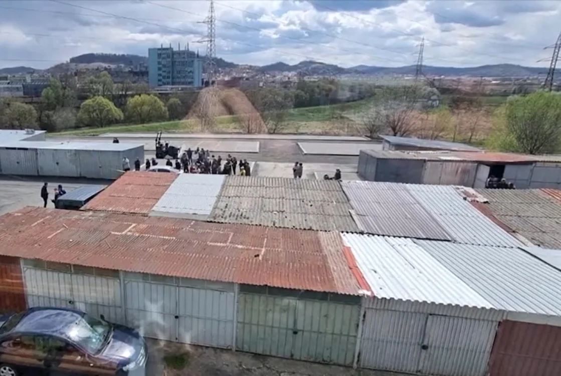 Zona unde a fost omorâtă o femeie din Mediaş de un minor german adus în plasament la Sibiu pentru reeducare Foto captură video