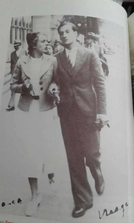 Neagu şi soţia lui, France Djuvara jpeg