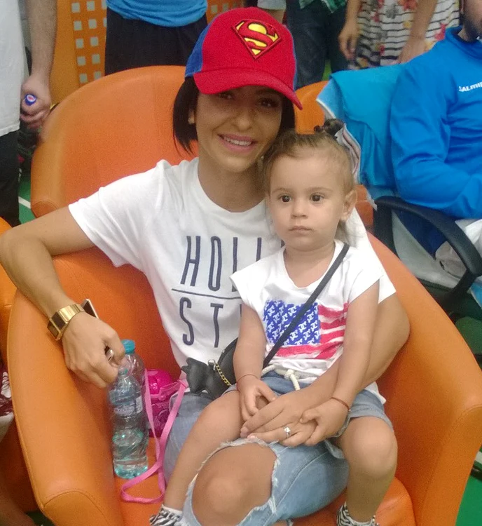 
    Antonia, fiica Giuliei, are doi ani și jumătatefoto: Click!  