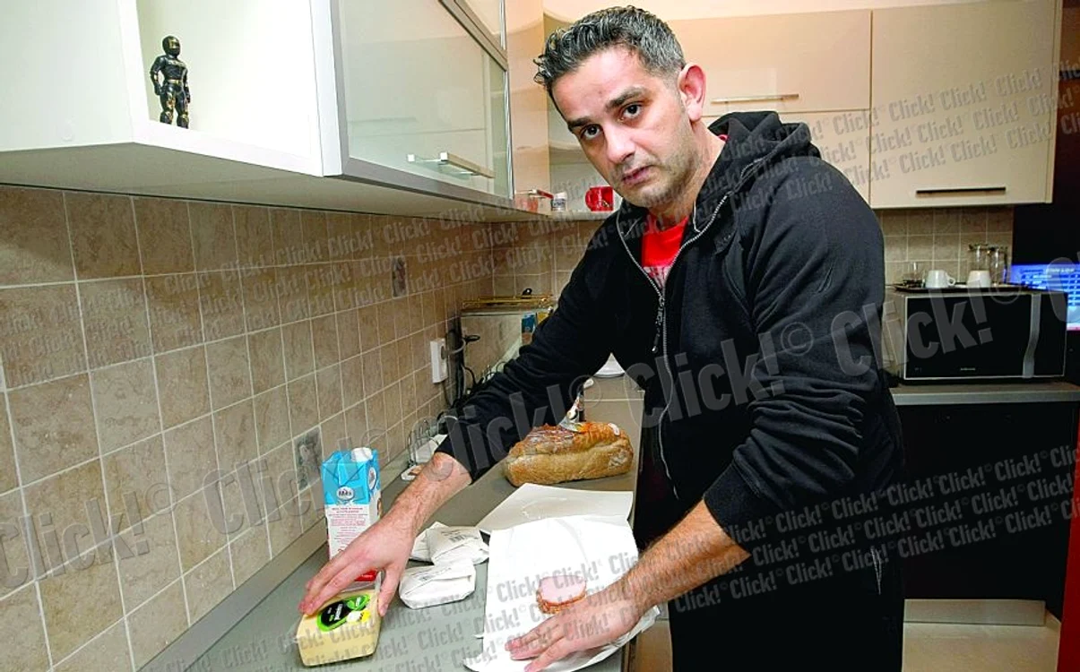 Mezelurile, caşcavalul şi  legumele sunt salvarea  de ultim moment acasă,  pentru Daniel Onoriu