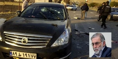 Masina lui Fakhrizadeh FOTO FARS