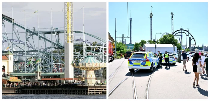 O persoană a murit într-un accident de roller-coaster Foto: Twitter