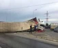 Accident cu un TIR încărcat cu Coca-Cola FOTO Vocea Timişului