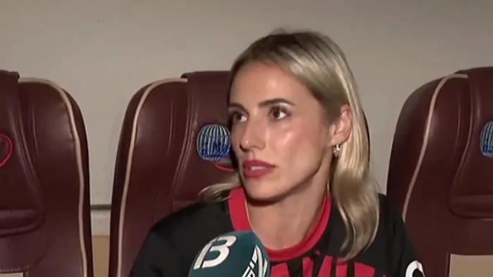 Cristina Palavra a povestit ce a pățit după meciul de la Jeddah. Captură X