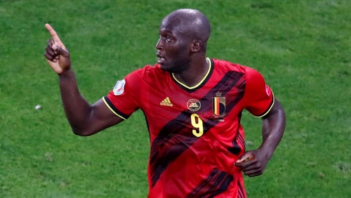 Romelu Lukaku, un nouar veritabil în naționala Belgiei. Foto EPA EFE