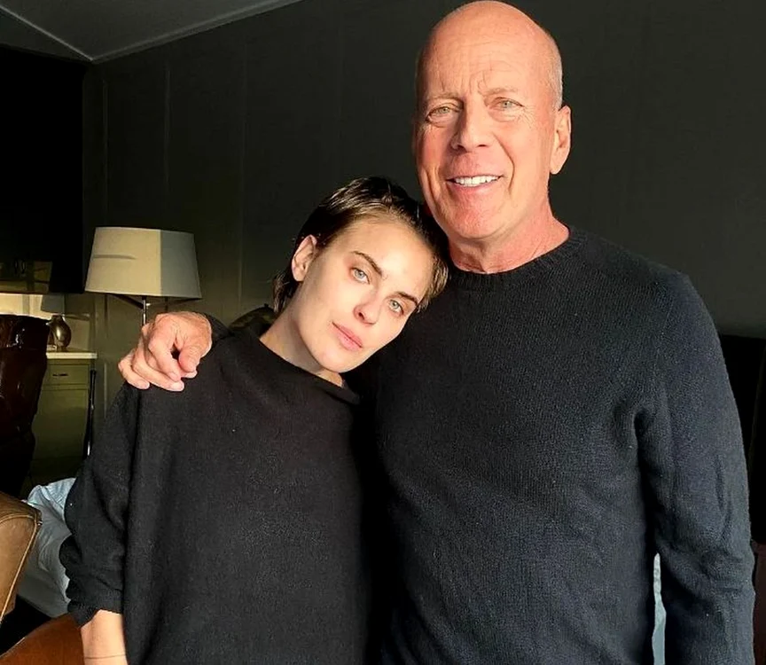 Bruce Willis, alături de fiica lui, Talullah