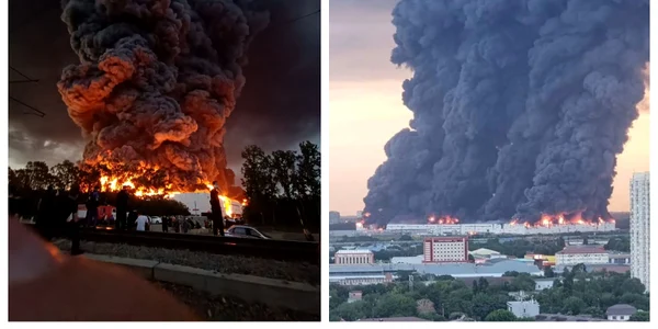 Atacuri cu drone ucrainene au distrus două mari hub-uri logistice ale Wildberries FOTO Profimedia