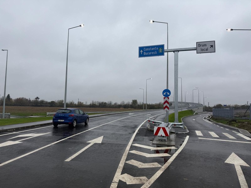 S-a deschis circulația pe Pasajul Brănești: „un pas pentru fluenta traficului intre A2 și DN3”