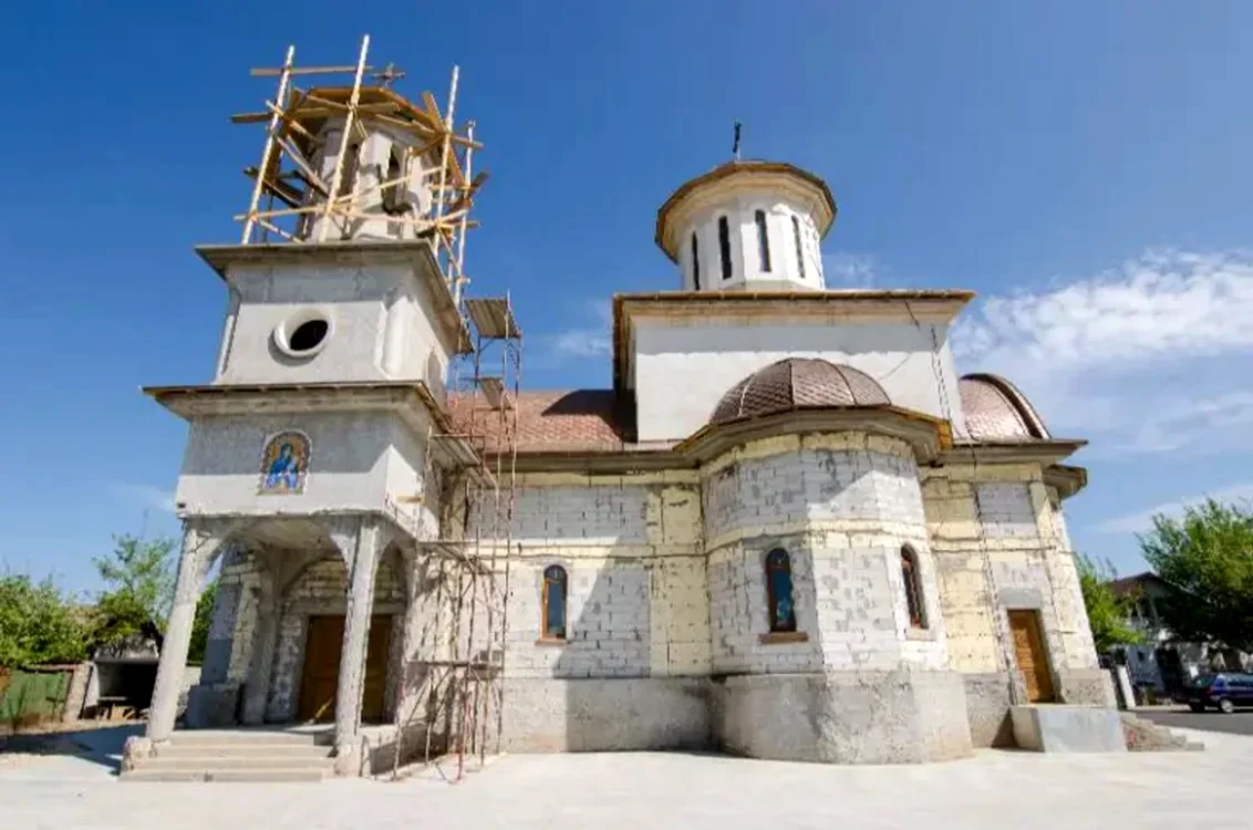 Biserica din Valu lui Traian / foto: Arhiepiscopia Tomisului