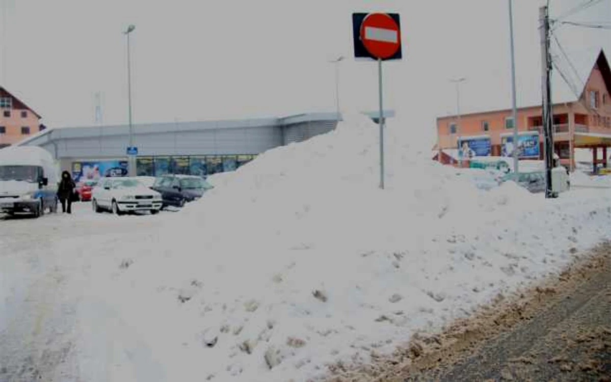 Valul de ninsori şi frig din ultimele zile a provocat moartea a doi oameni.       Foto: Sandrinio Neagu