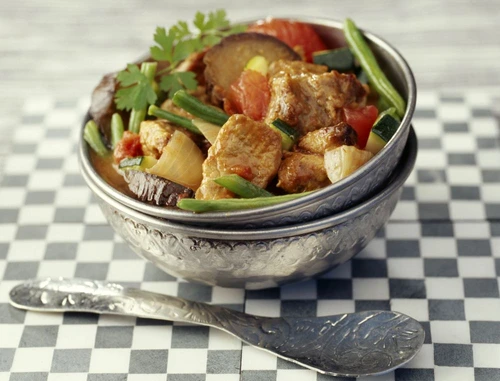 Lamb,green bean and zucchini stew jpeg