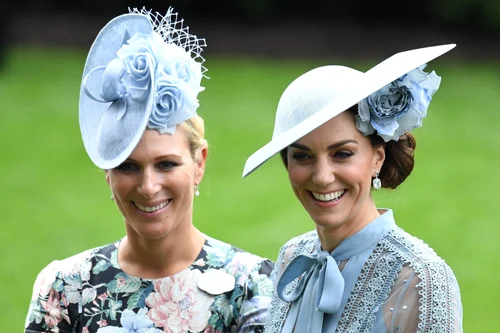 Kate și Zara Tindall