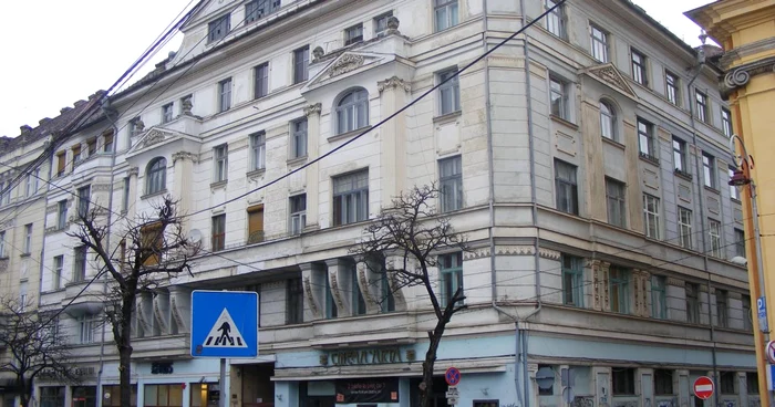 Palatul Sebestyen a fost ridicat de un secol în stil eclectic Foto: Mihai Bacalu