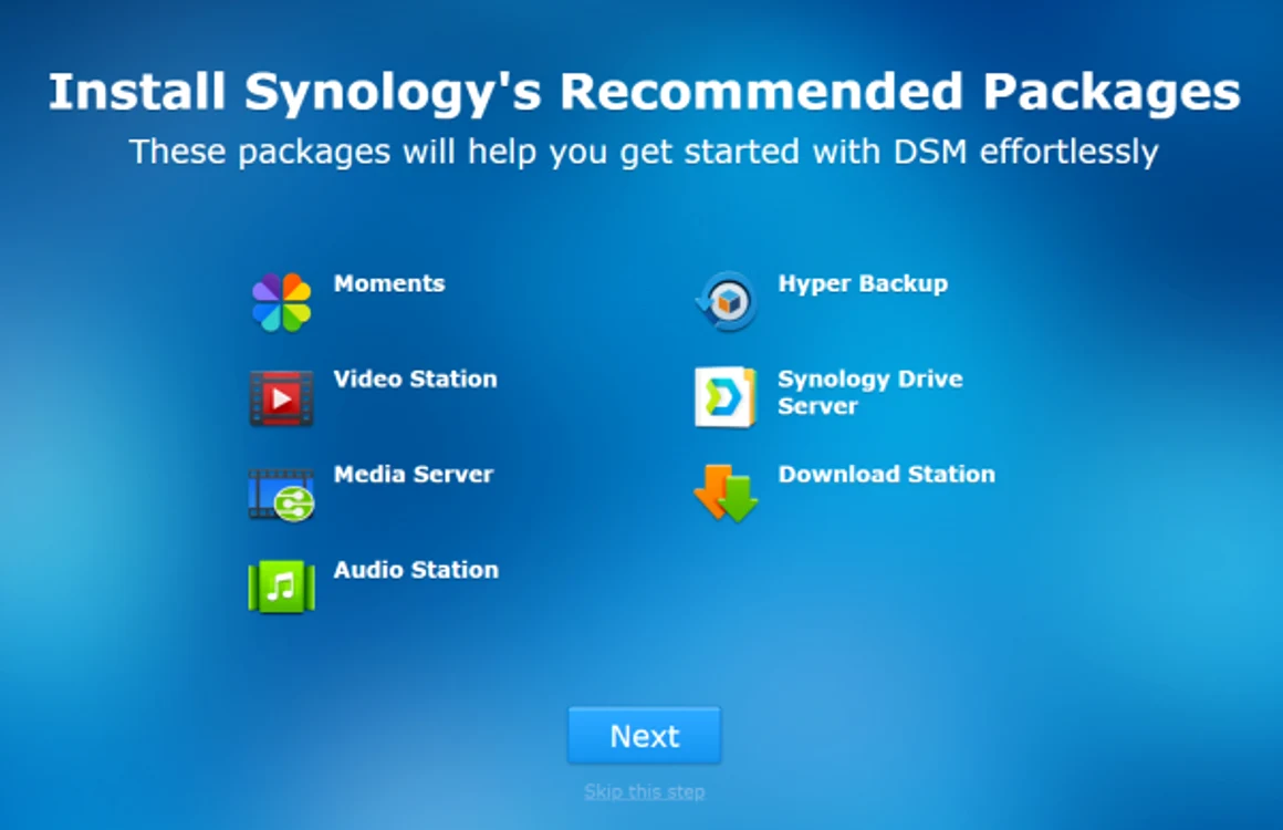 Synology DiskStation DS419slim - NAS