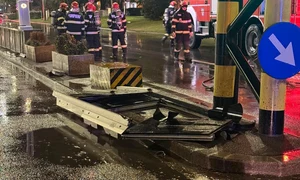 accident pasajul Unirii  jpg