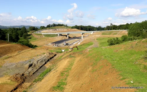 autostrada lugoj deva nodul holdea foto daniel guta adevarul