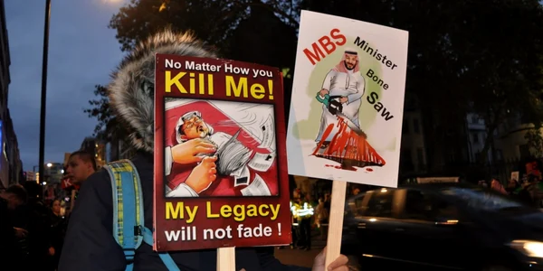 jamal kashoggi mbs londra 2018 foto shutterstock