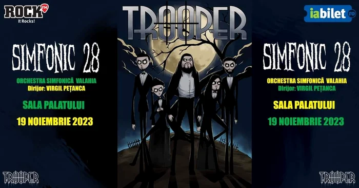 Concert Trooper, Sala Palatului, 19 noiembrie