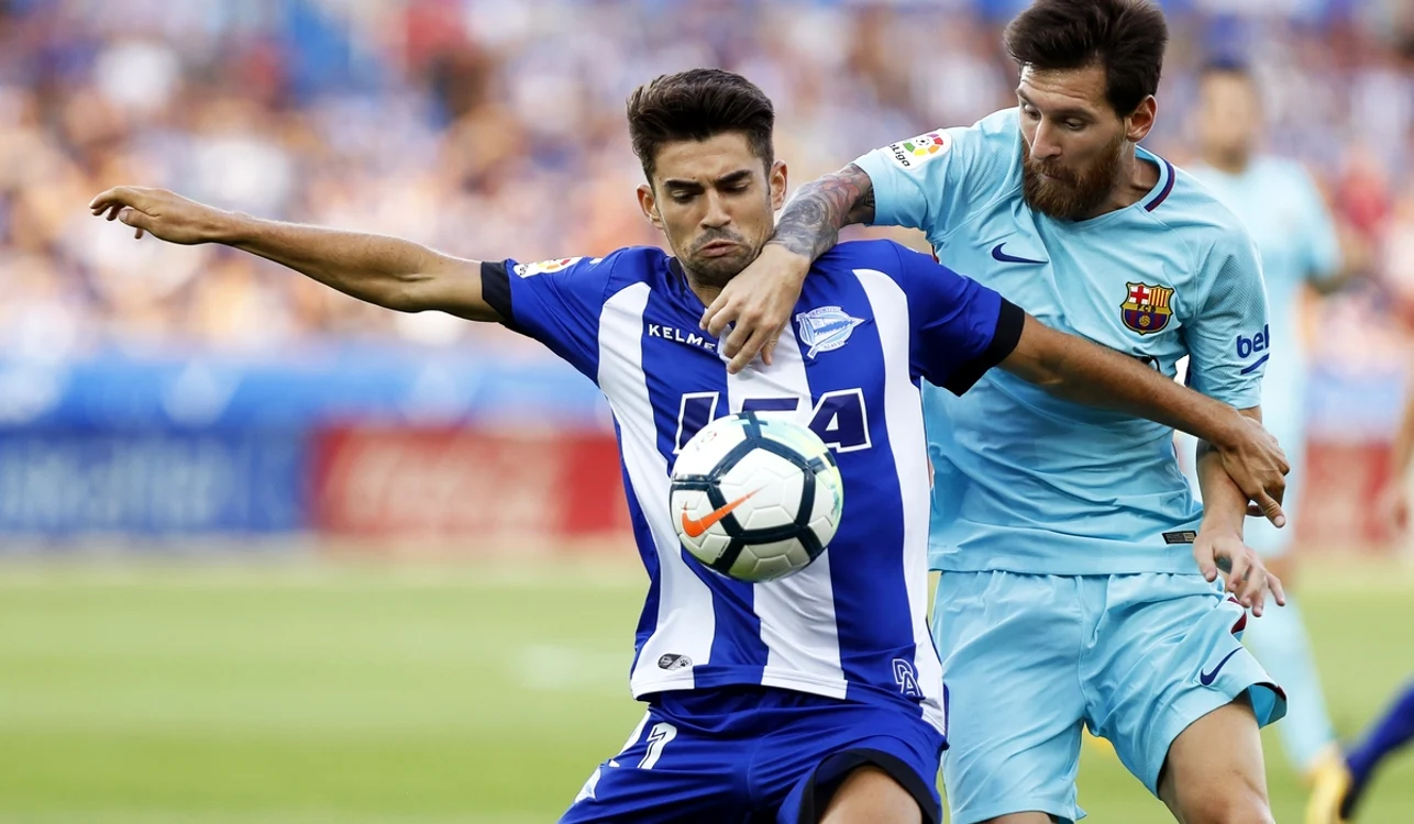 Enzo Zidane (stânga) a evoluat și în campionatul spaniol (FOTO: EPA)
