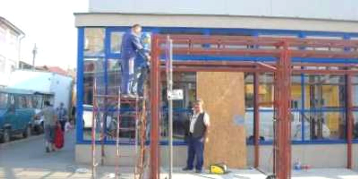 Turnu Severin: Se construiește noua piață de flori